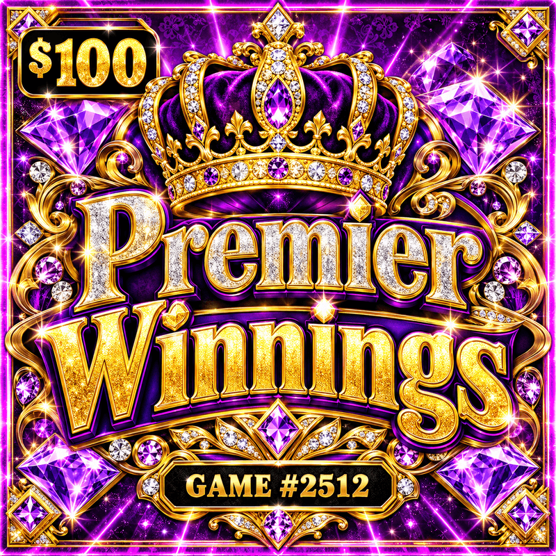 Premier Winnings — illustration, not the actual ticket