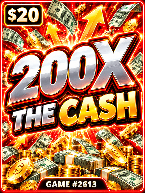 200X The Cash — illustration, not the actual ticket