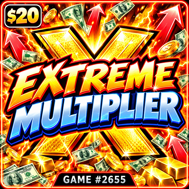 Extreme Multiplier — illustration, not the actual ticket