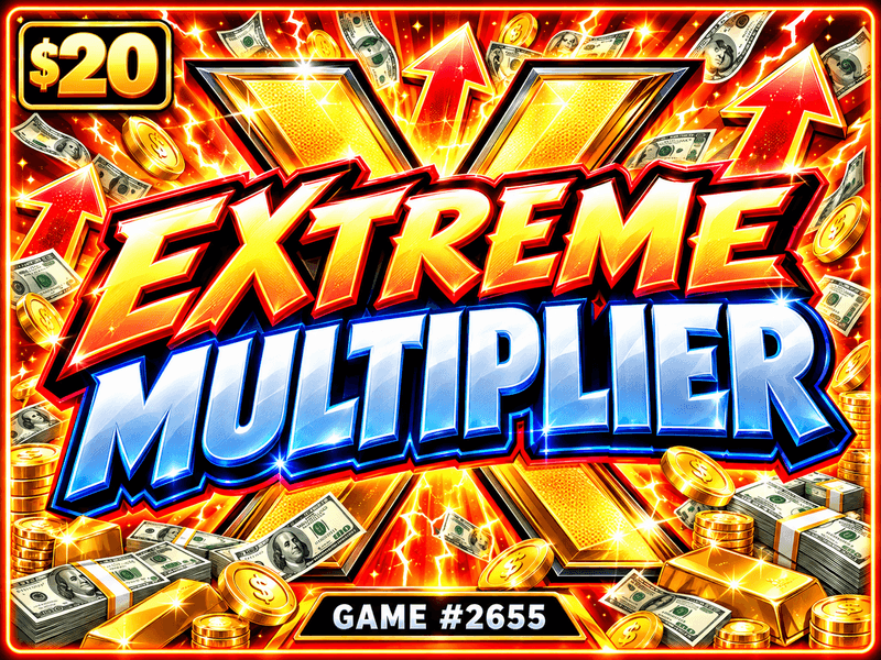 Extreme Multiplier — illustration, not the actual ticket