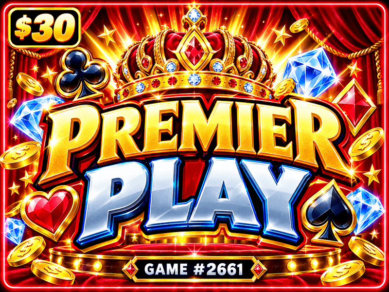 Premier Play — illustration, not the actual ticket