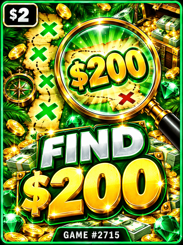 Find $200 — illustration, not the actual ticket