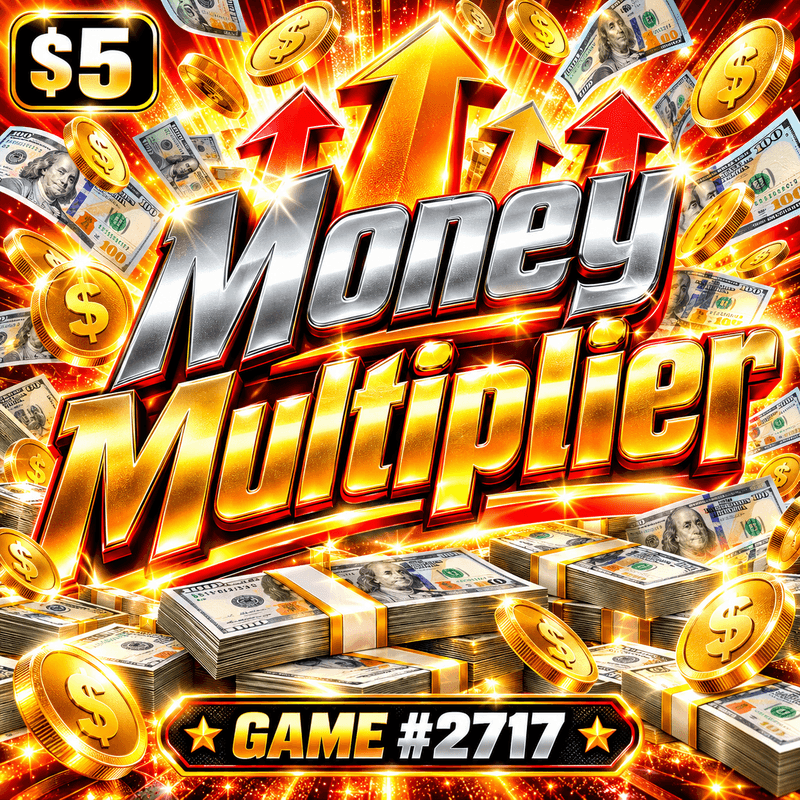 Money Multiplier — illustration, not the actual ticket
