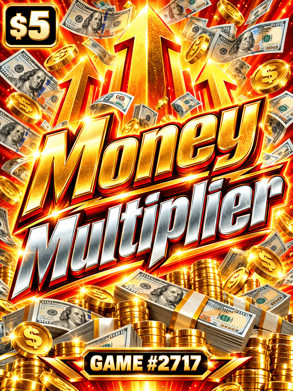 Money Multiplier — illustration, not the actual ticket
