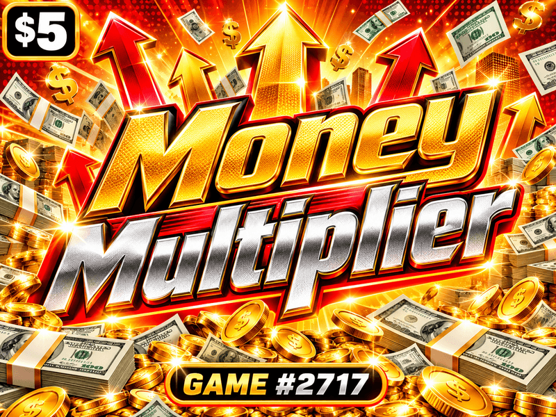 Money Multiplier — illustration, not the actual ticket