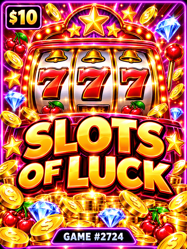 Slots of Luck — illustration, not the actual ticket