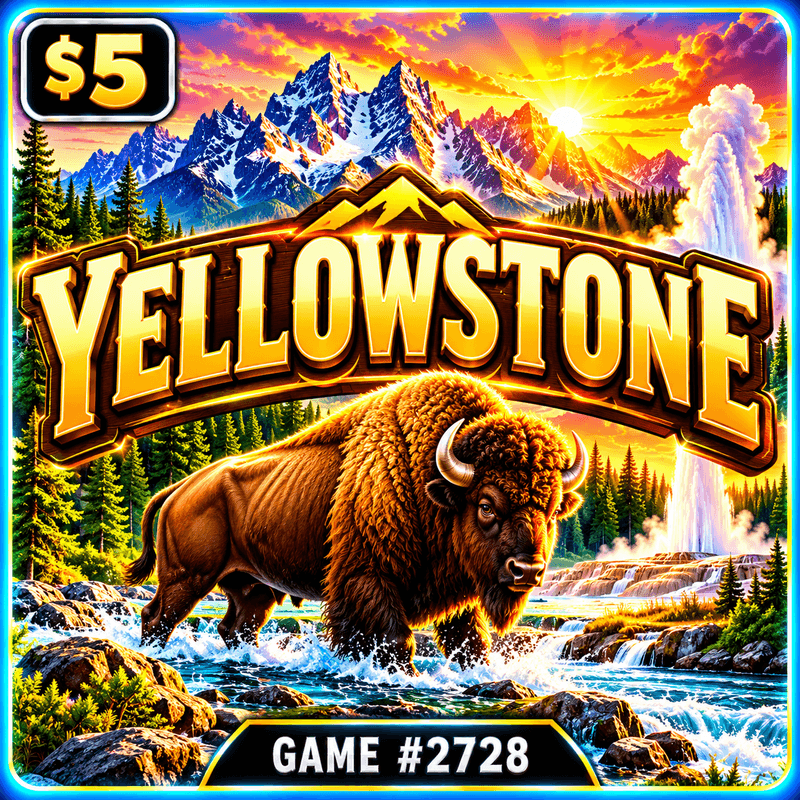 Yellowstone — illustration, not the actual ticket