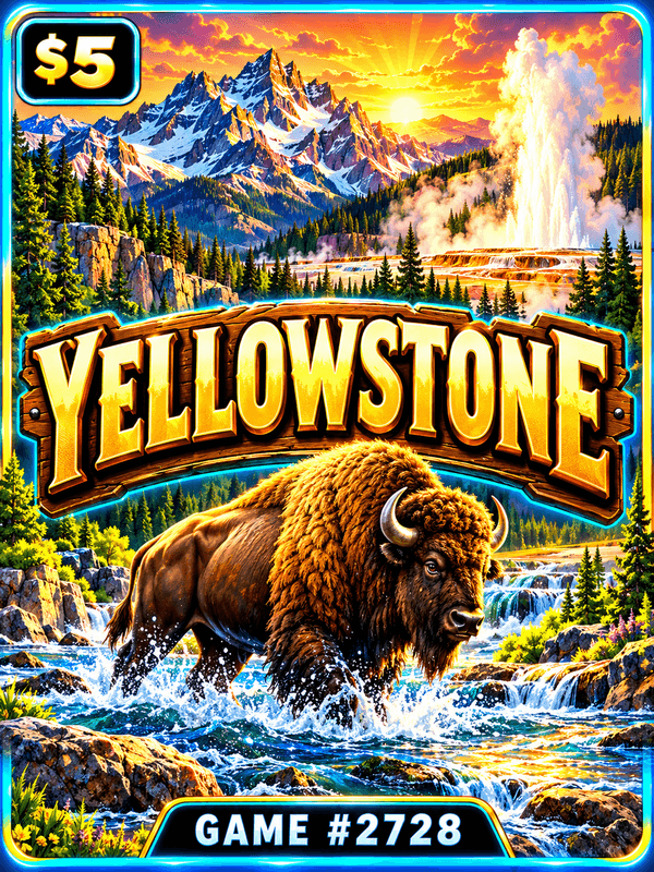 Yellowstone — illustration, not the actual ticket
