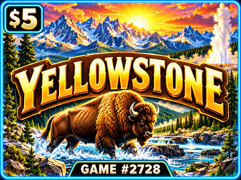 Yellowstone — illustration, not the actual ticket