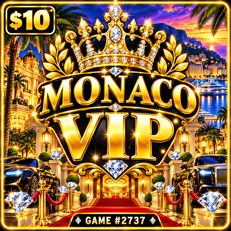 Monaco VIP — illustration, not the actual ticket