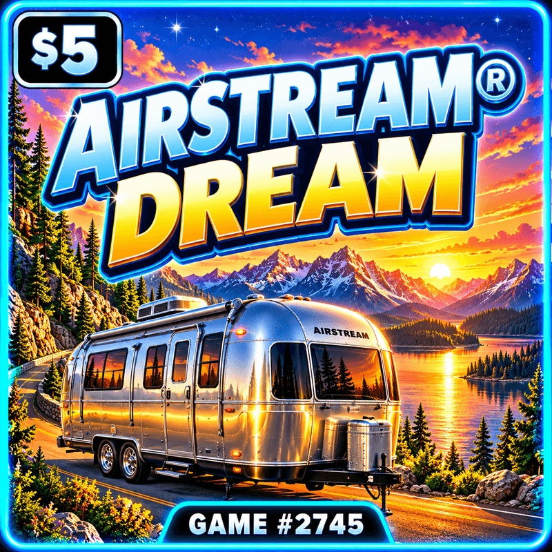 Airstream® Dream — illustration, not the actual ticket