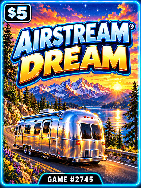 Airstream® Dream — illustration, not the actual ticket