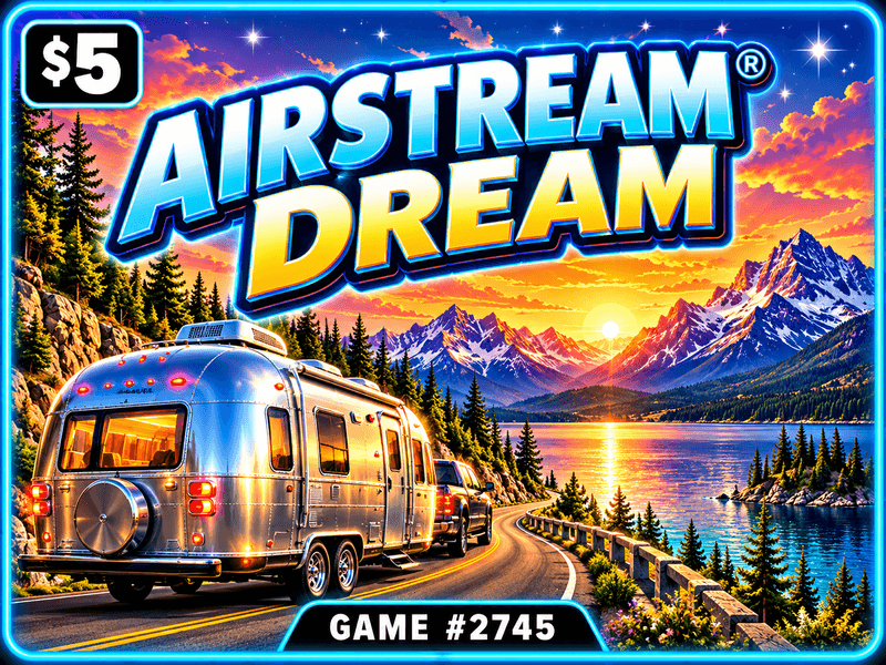 Airstream® Dream — illustration, not the actual ticket