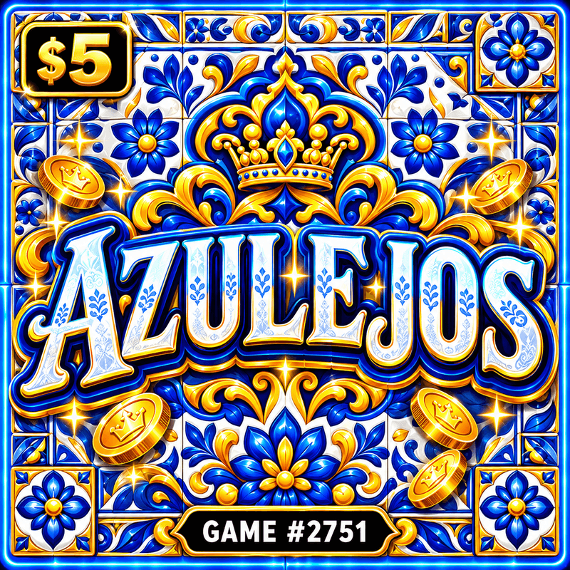 Azulejos — illustration, not the actual ticket