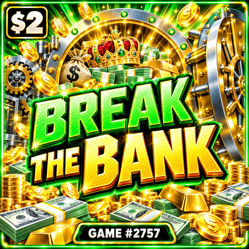 Break the Bank — illustration, not the actual ticket