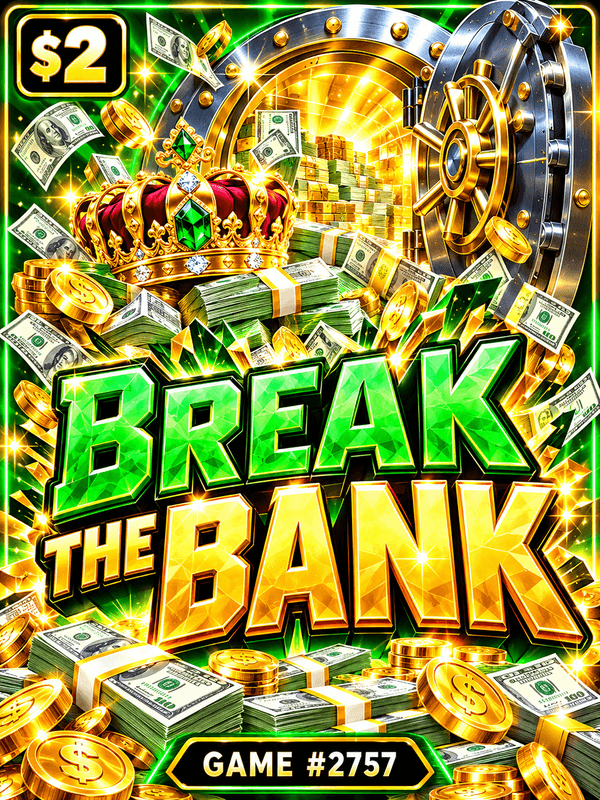 Break the Bank — illustration, not the actual ticket