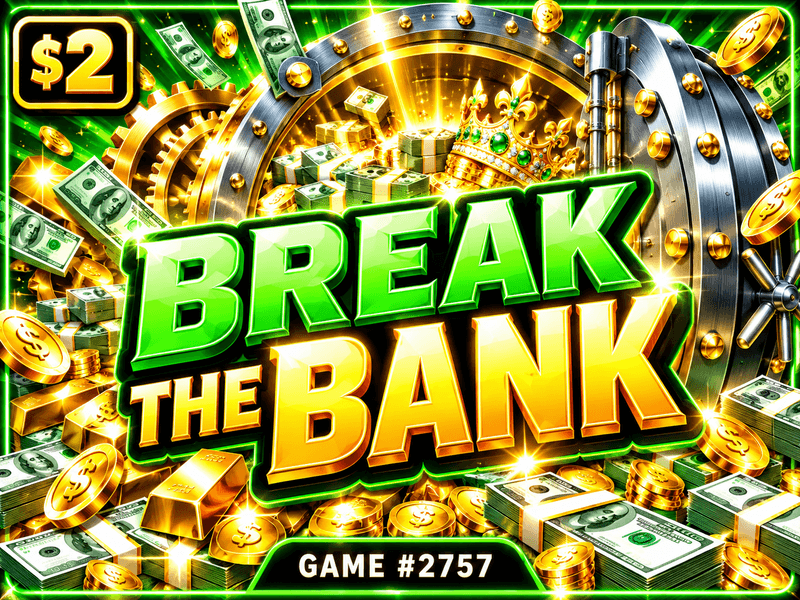 Break the Bank — illustration, not the actual ticket
