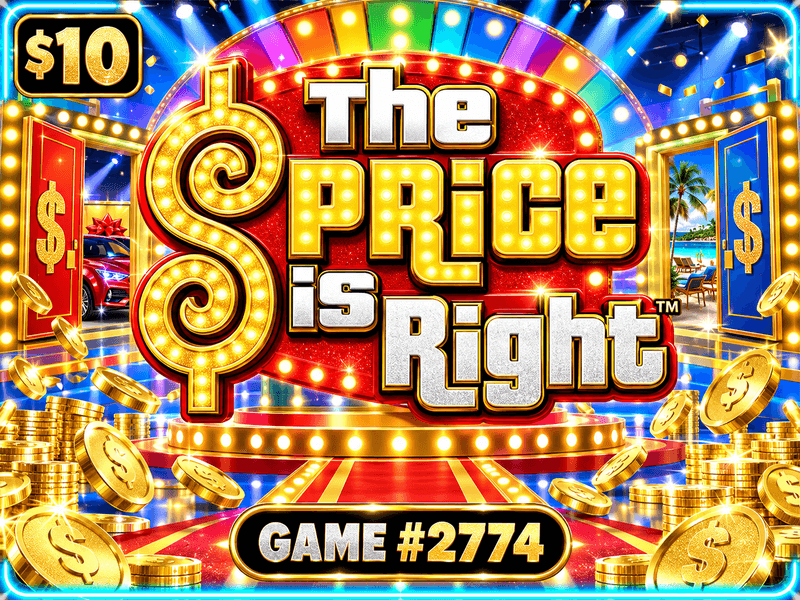 The Price is Right™ — illustration, not the actual ticket